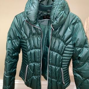 GUESS Green Puffer Jacket